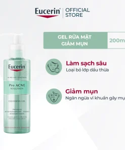 Gel rửa mặt giảm mụn Eucerin Pro Acne Cleansing Gel 200ml