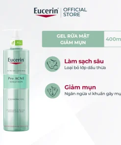 Gel rửa mặt giảm mụn Eucerin Pro Acne Cleansing Gel 400ml