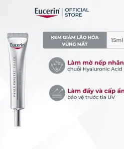 Kem dưỡng giảm nếp nhăn vùng mắt Eucerin Hyaluron [3X]+ Filler Eye Cream SPF15 15ml