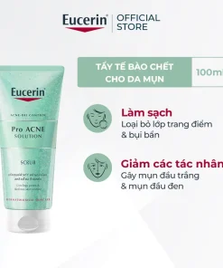 Tẩy tế bào chết ngăn ngừa mụn Eucerin Pro Acne Scrub 100ml