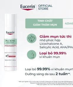 Tinh chất giảm thâm & dưỡng sáng cho da mụn Eucerin Pro Acne Triple Effect Serum 40ml